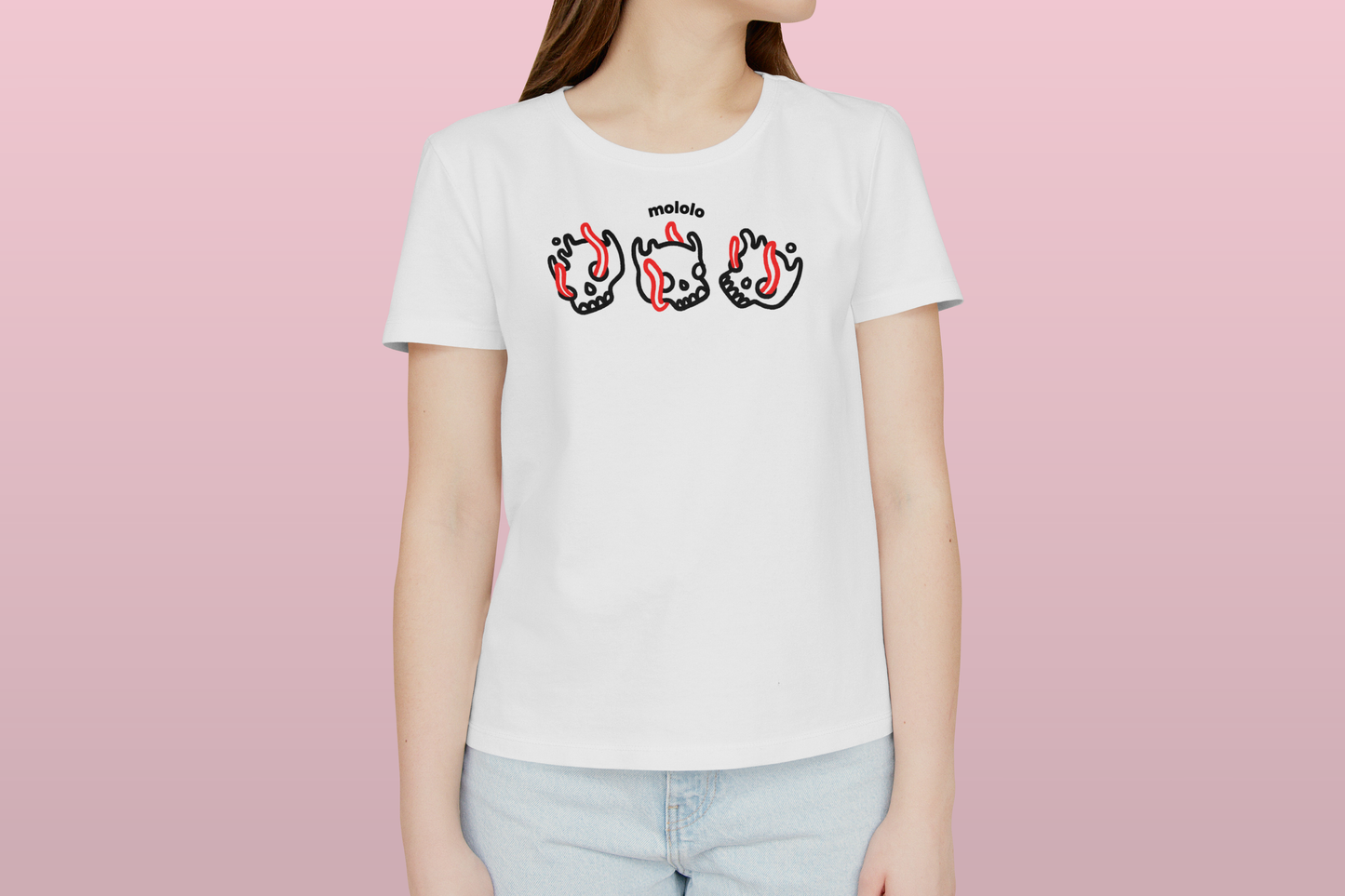 Camiseta Three Skulls